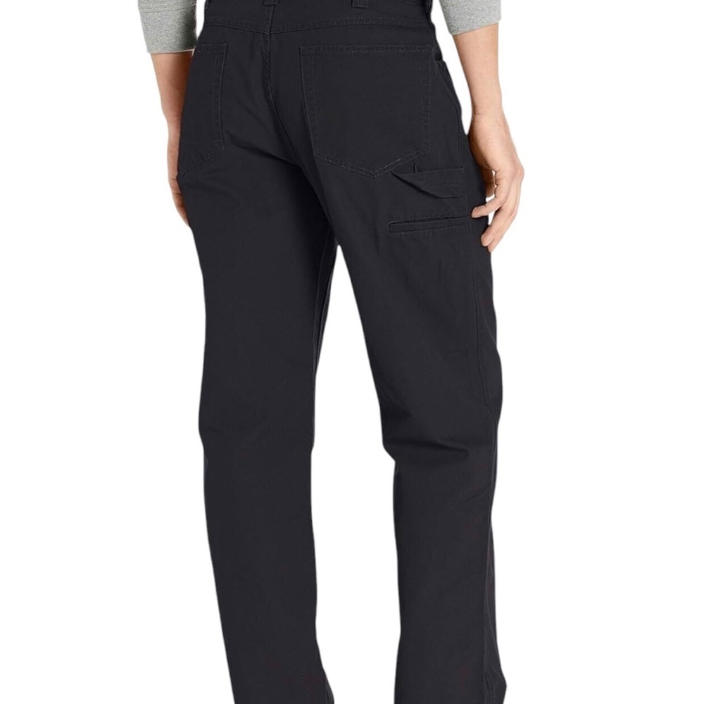Amazon Essentials Men’s Carpenter Work Pants 38x30 Black Durable Utility Pant - Picture 2 of 8